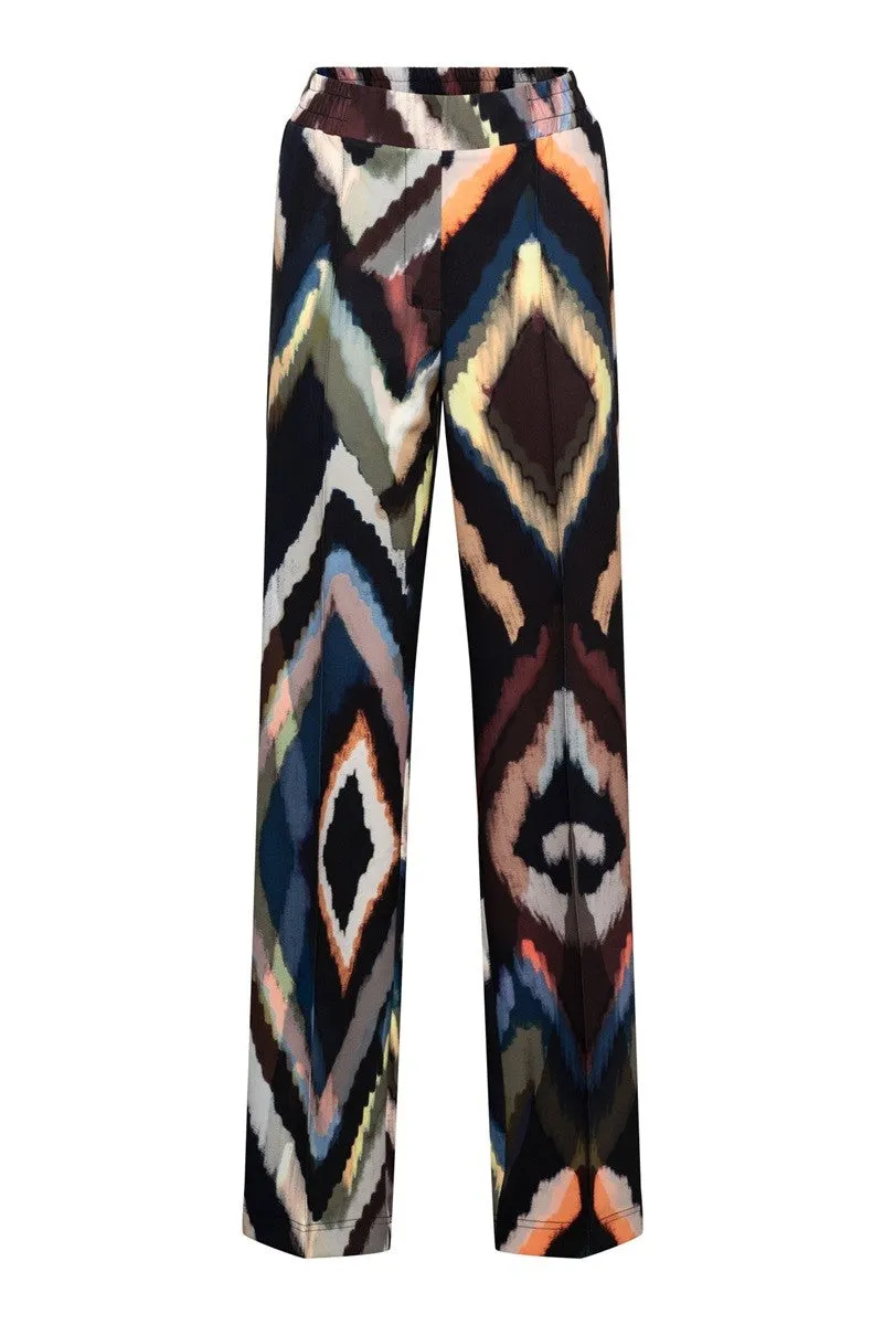 Danette B. Diamond Pant in Graphite (Multi) PA280 by &Co Woman