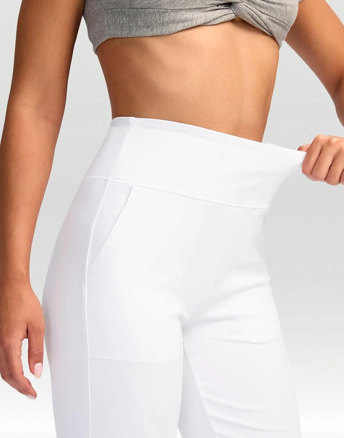 G Gradual Women's Yoga Pants wiht Pockets High Waist Stretch Loose Casual Lounge Sweatpants Petite/Regular/Tall