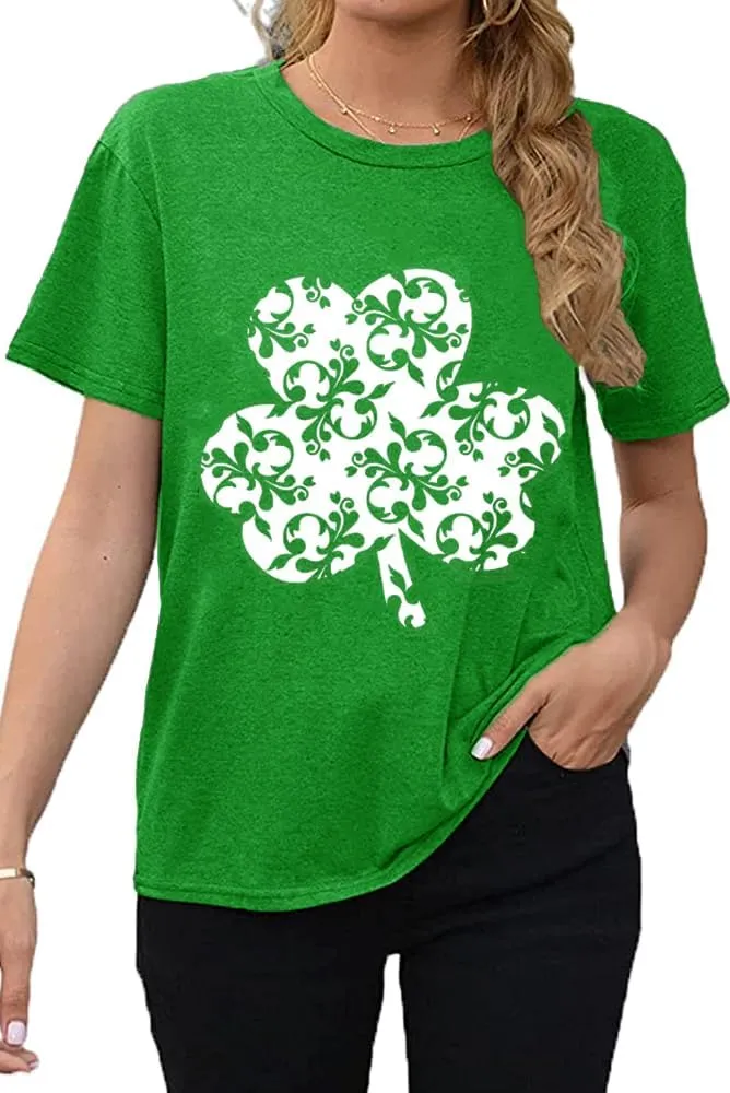 Jorlyen Women 4th of July Patriotic Shirt American Flag Independence Day Tee Summer Sunflower Shirt