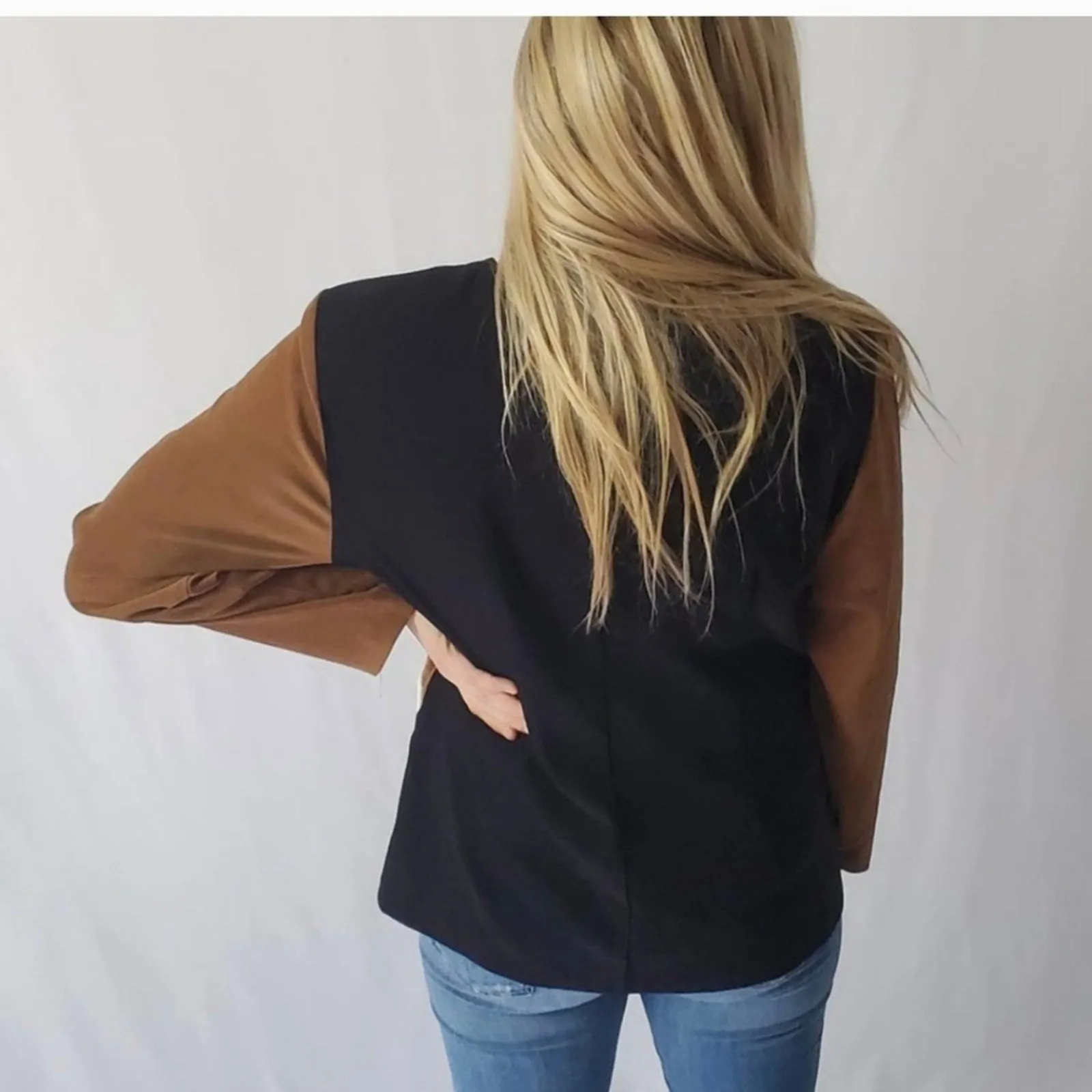 Vintage 80's Studio C Faux Suede Jacket